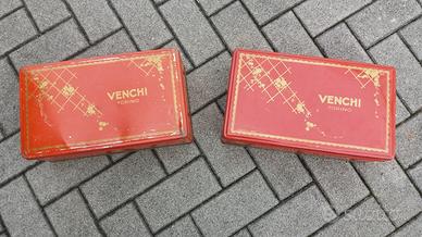 Scatola di latta vintage Venchi Torino