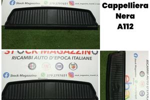 Cappelliera nera Autobianchi a112 nuova