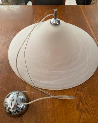 Lampadario in vetro finissimo