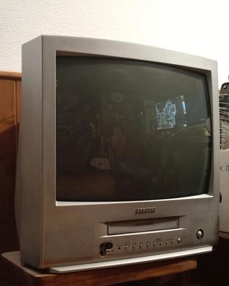 TV CRT VHS integrato COMBO Samsung 20"