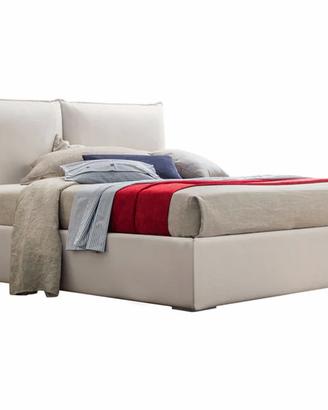 letto matrimoniale, Doppelbett beige