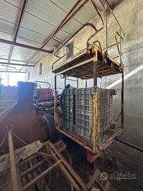 Carro raccolta trainato