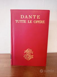 Dante tutte le opere Sansoni editore Blasucci 1965