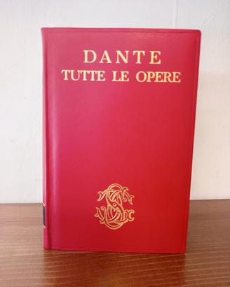 Dante tutte le opere Sansoni editore Blasucci 1965