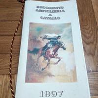 Calendario reggimento artiglieria 1997 baratto