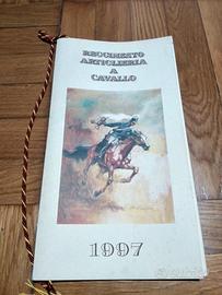 Calendario reggimento artiglieria a cavallo 1997