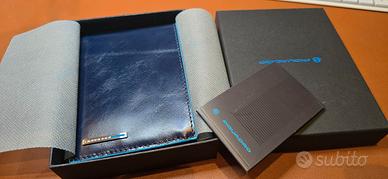 Piquadro Blue Square Portafoglio In Pelle da Uomo