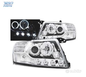 FARI OCCHI ANGEL MITSUBISHI PAJERO V60 00-06 LED C