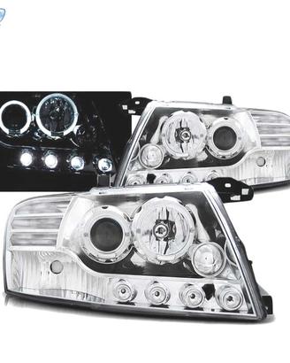 FARI OCCHI ANGEL MITSUBISHI PAJERO V60 00-06 LED C