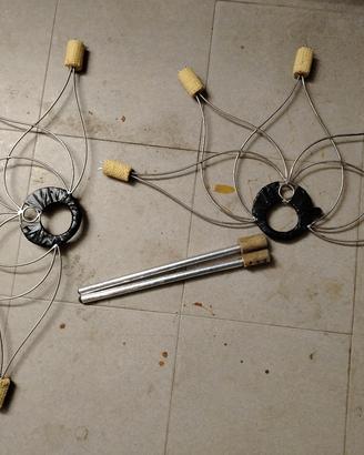 Attrezzi per esibizioni con il fuoco