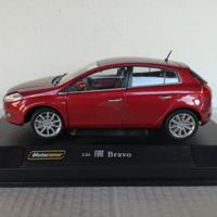 MODELLO AUTO FIAT BRAVO BORDEAUX NO BURAGO