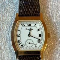 Orologio Bulova placcato oro a carica manuale