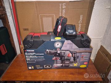 Trapano martello demolitore Parkside 20V Bat 4 ah