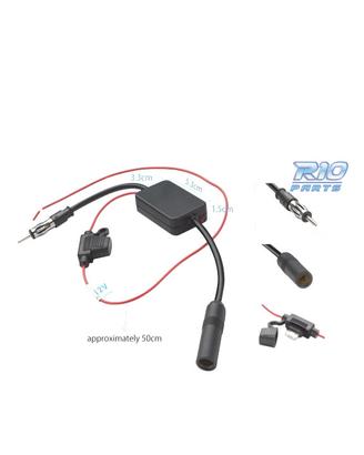 AMPLIFICATORE DI SEGNALE RADIO FM CONNETTORE UNIVE
