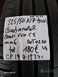 4 GOMME USATE ESTIVO 2255017 - CP19719371