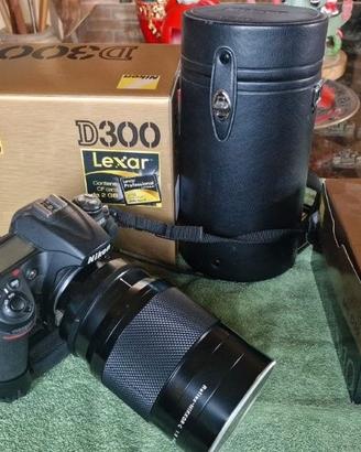 NIKON D300 MOTORE e  500 MM CATADIOTTRICO