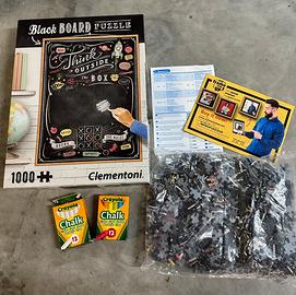 Blackboard puzzle lavagna scrivibile 1000 pezzi