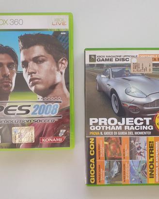 PES 2008 Italiano per XBOX 360 + Demo Game Disc