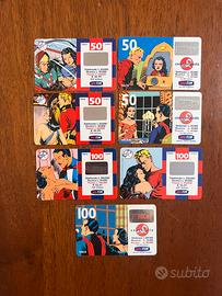 Carte ricaricabili Tim fumetti