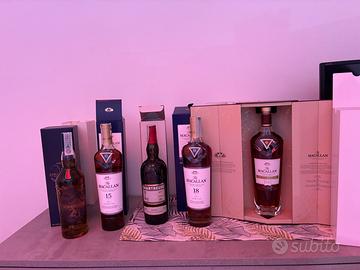 Bottiglie Collezione Macallan Chartreuse Whisky
