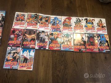 Fumetti Naruto -lotto 18 numeri
