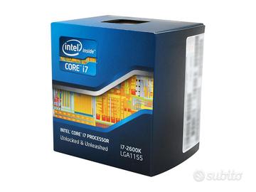 INTEL i7 2600K Processore LGA1155 Quad Core