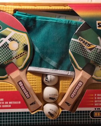 Gioco Set da ping pong anni 90 completo 