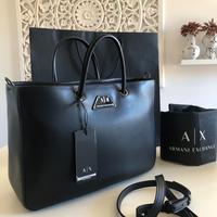 Borsa Armani Exchange Donna Nera