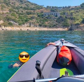 Kayak gonfiabile ITIWIT 2/1 accessoriato completo