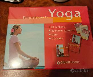 Cofanetto Benessere con lo Yoga Schede CD Libro