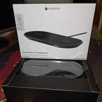 Base ricarica Qi doppia con usb A 