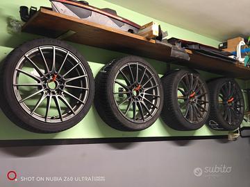 Cerchi Ford Enkei FC01 18x8j 5x108 ET45 + gomme
