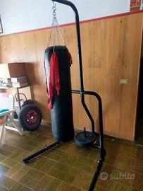 Sacco da boxe come nuovo 