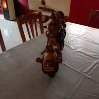 moto in legno