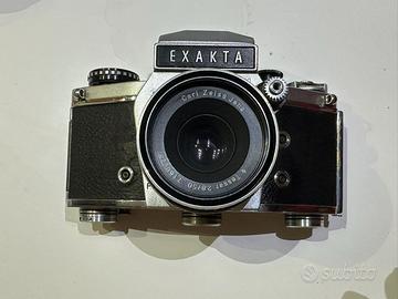 Exakta vx 1000 reflex ottica Carl Zeiss Tessar 50