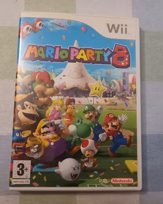 gioco nintendo wii Mario Party 8