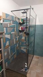 Piatto doccia pietra nero