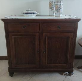 CREDENZA NOCE ARTE POVERA