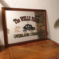 N. 2 Quadro specchio The Wells Fargo e The General