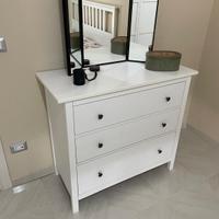 Cassettiera IKEA HEMNES bianca - usata