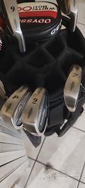 sacca golf più bastoni 