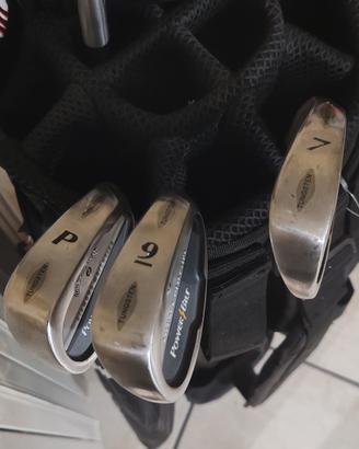 sacca golf più bastoni 