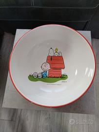 Ciotola ceramica bianca Peanuts 