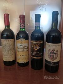 VINI TOSCANI  DA COLLEZIONE