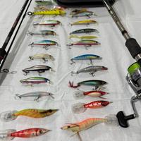 Attrezzatura da spinning/eging