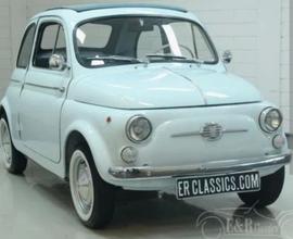 FIAT 1968 con tettuccio apribile, uso matrimonio
