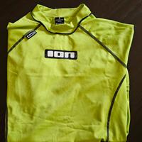 Ion Men S Rashguard Fitted Top SS Green 
