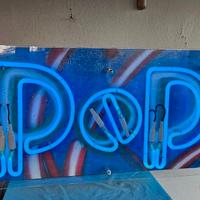INSEGNA POP VINTAGE RECUPERO NEON OLD SIGN MODERNA