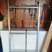 Controtelaio alluminio per porta blindata nuovo