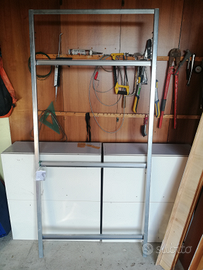 Controtelaio alluminio per porta blindata nuovo